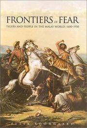Cover of: Frontiers of Fear by Peter Boomgaard