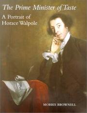 Cover of: The Prime Minister of Taste by Morris Brownell