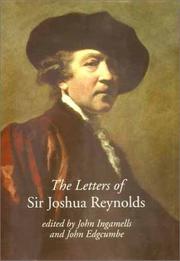 Cover of: The Letters of Sir Joshua Reynolds (Paul Mellon Centre for Studies in Britis) by 