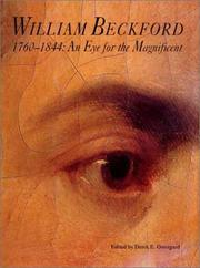 Cover of: William Beckford, 1760-1844: An Eye for the Magnificent