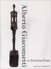 Cover of: Alberto Giacometti in Postwar Paris