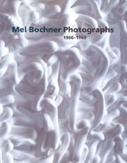 Cover of: Mel Bochner Photographs, 1966-1969