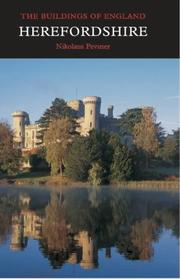Cover of: Herefordshire (Pevsner Architectural Guides) by Nikolaus Pevsner