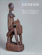 Cover of: Genesis: Ideas of Origin in African Sculpture