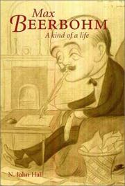 Cover of: Max Beerbohm: a kind of a life