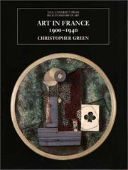 Cover of: Art in France, 1900-1940 (The Yale University Press Pelican History of Art)