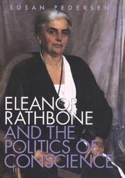 Cover of: Eleanor Rathbone and the politics of conscience by Susan Pedersen