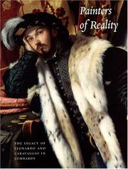 Cover of: Painters of Reality: The Legacy of Leonardo and Caravaggio in Lombardy (Metropolitan Museum of Art Series)