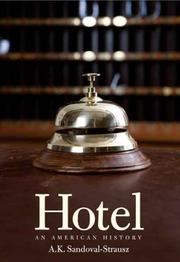 Cover of: Hotel by Andrew K. Sandoval-Strausz