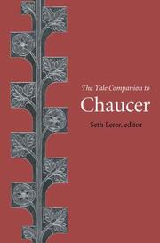Cover of: The Yale companion to Chaucer by edited by Seth Lerer.
