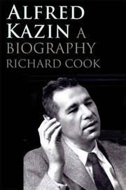 Cover of: Alfred Kazin | Richard M. Cook