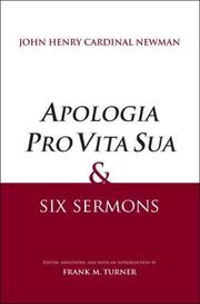 Cover of: "Apologia Pro Vita Sua" and Six Sermons by John Henry Newman
