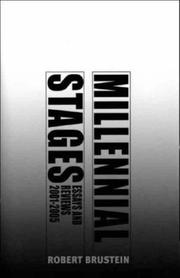 Cover of: Millennial Stages: Essays and Reviews 2001-2005