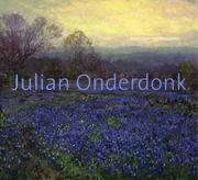 Cover of: Julian Onderdonk by William Rudolph