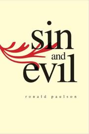 Cover of: Sin and Evil by Ronald Paulson