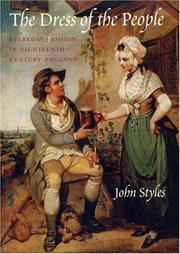 Cover of: The Dress of the People | John Styles
