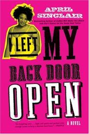 Cover of: I Left My Back Door Open by April Sinclair