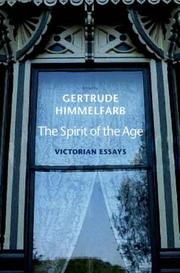 Cover of: The Spirit of the Age by Gertrude Himmelfarb