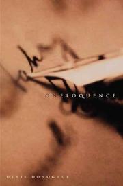 Cover of: On Eloquence