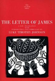 Cover of: The Letter of James by Luke Timothy Johnson