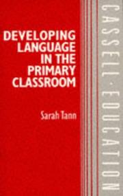 Cover of: Developing Language in the Primary Classroom