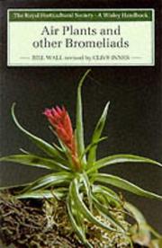 Cover of: Air plants and other Bromeliads by Bill Wall