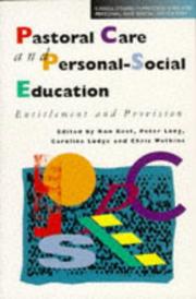 Cover of: Pastoral Care and Pse: Entitlement and Provision (Cassell Studies in Pastoral Care and Personal and Social Education)