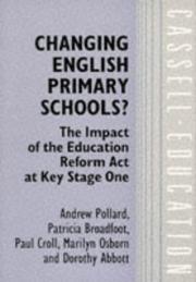 Changing English Primary Schools? by Andrew Pollard