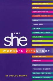 Cover of: The she national women's directory
