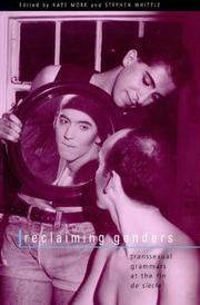 Cover of: Reclaiming Genders: Transsexual Grammars at the Fin De Siecle