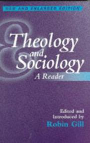Cover of: Theology and sociology | 