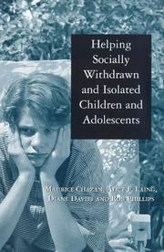 Cover of: Helping socially withdrawn and isolated children and adolescents