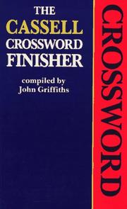 Cover of: The Cassell crossword finisher