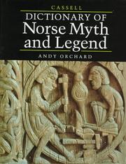 Cover of: Dictionary of Norse myth and legend by Andy Orchard