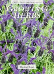 Cover of: Growing herbs