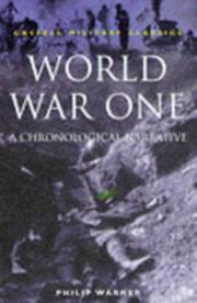 Cover of: World War One: a narrative