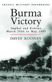 Cover of: Burma Victory by David Rooney