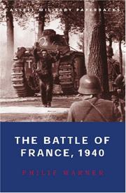Cover of: The Battle of France, 1940