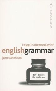 Cover of: Cassell Dictionary of English Grammar by James Aitchison, James Aitchison