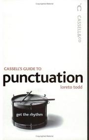 Cover of: Cassell's Guide to Punctuation by Loreto Todd