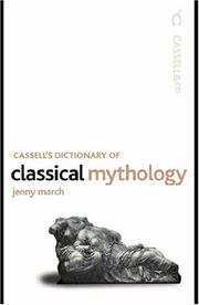 Cover of: Cassell's dictionary of classical mythology