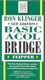 Cover of: Basic Acol Bridge Flipper (Master Bridge Series)