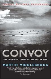 Cover of: Convoy: The Greatest U-Boat Battle of the War (Cassell Military Paperbacks)