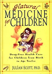 Cover of: Natural medicine for children