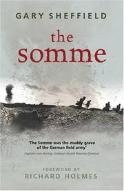 Cover of: The Somme