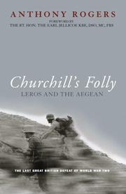 Churchill's folly by Anthony Rogers