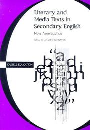 Cover of: Literary and Media Texts in Secondary English: New Approaches (Cassell Education)