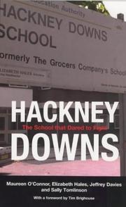 Cover of: Hackney Downs by Maureen O'Connor, Sally Tomlinson, Elizabeth Hales, Jeff Davies
