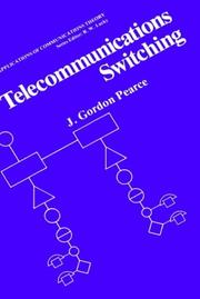 Cover of: Telecommunications switching