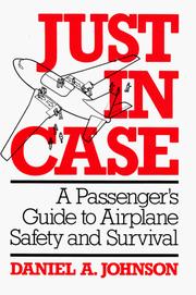 Cover of: Just in case by Daniel A. Johnson